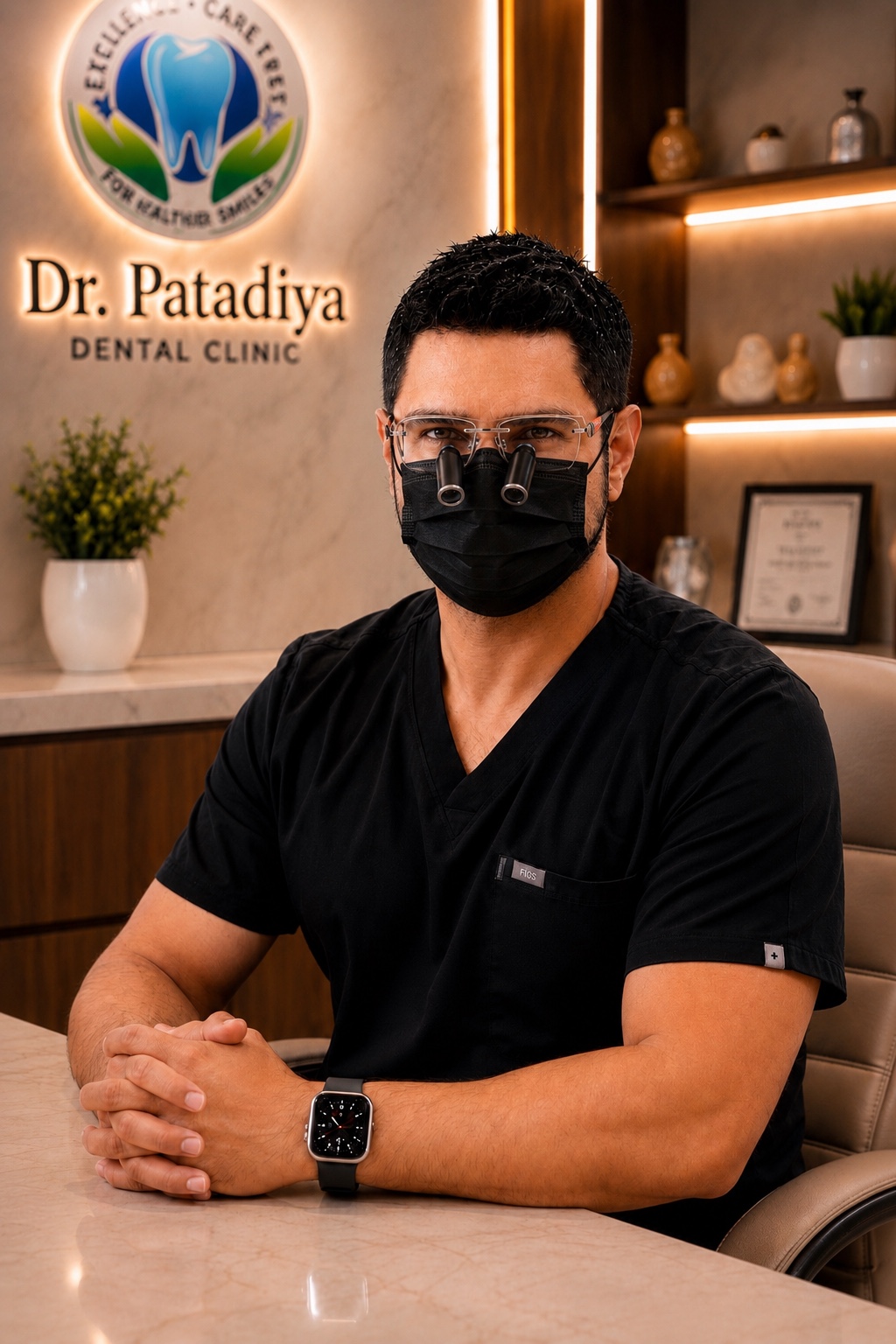 Dr. M. M. Patadiya dental implant surgeon in Gandhinagar