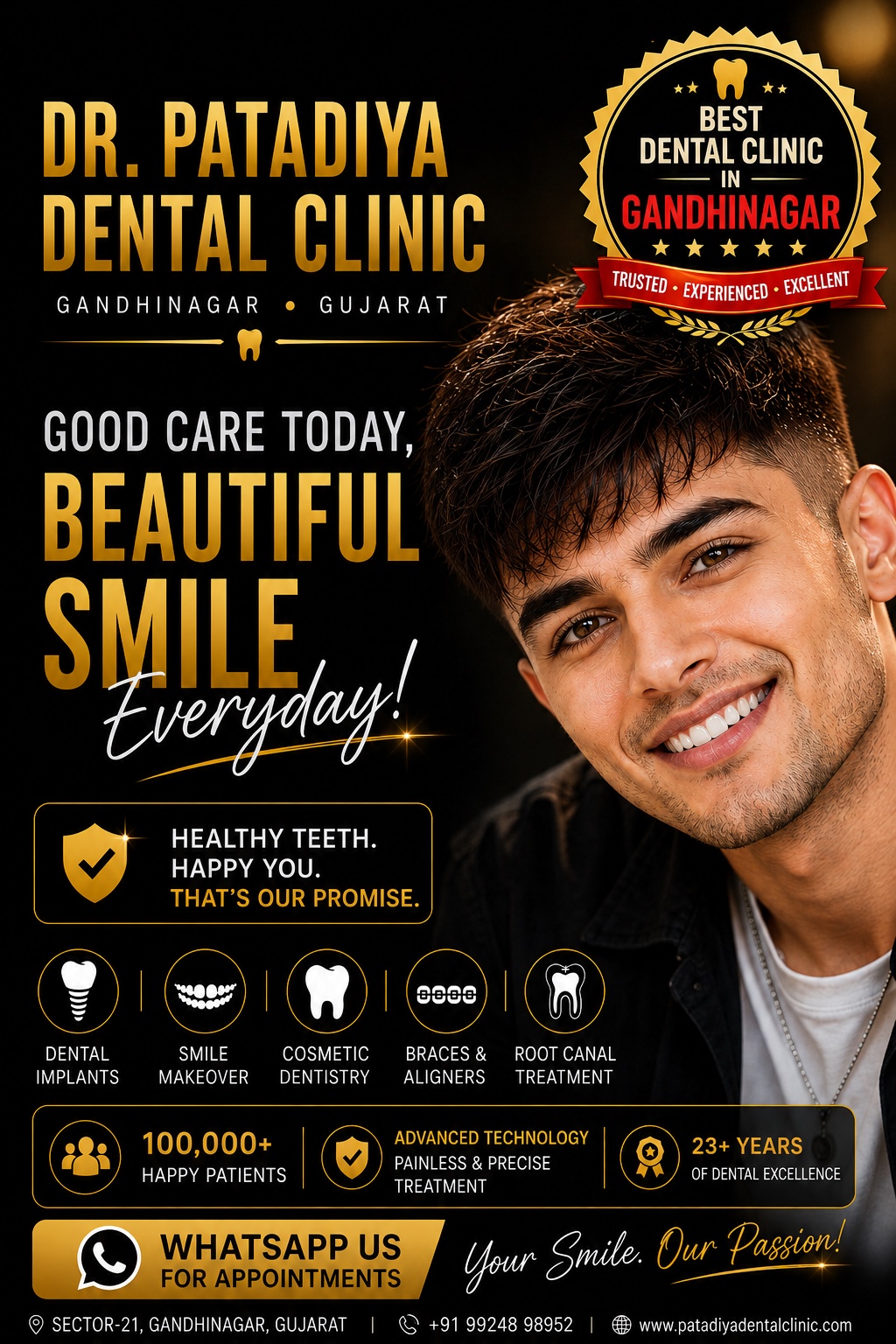 Modern dentistry in Gandhinagar